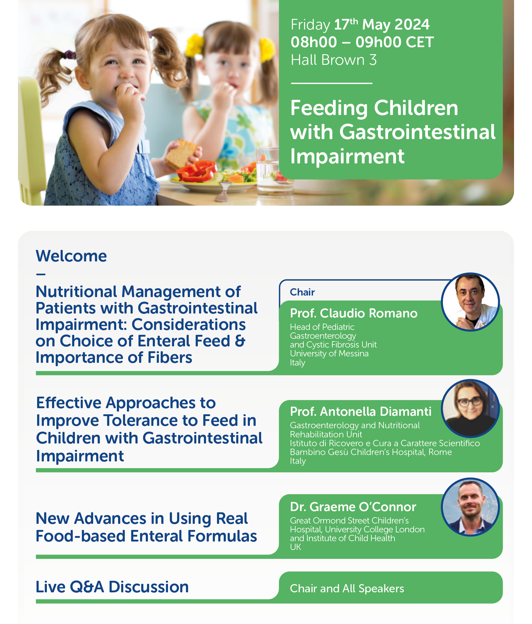 Feeding Children with Gastrointestinal Impairment