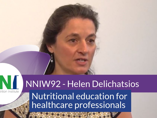 NNIW92 Expert Interview - Nutritional education for healthcare professsionals (videos)