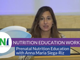 Prenatal Nutrition Education (videos)