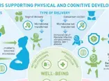 Early-life contributors to child well-being (infographics)