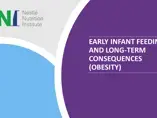 Early infant feeding and long-term consequences (obesity)