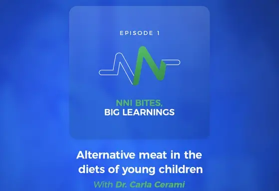 Alternative meat in the diets of young children