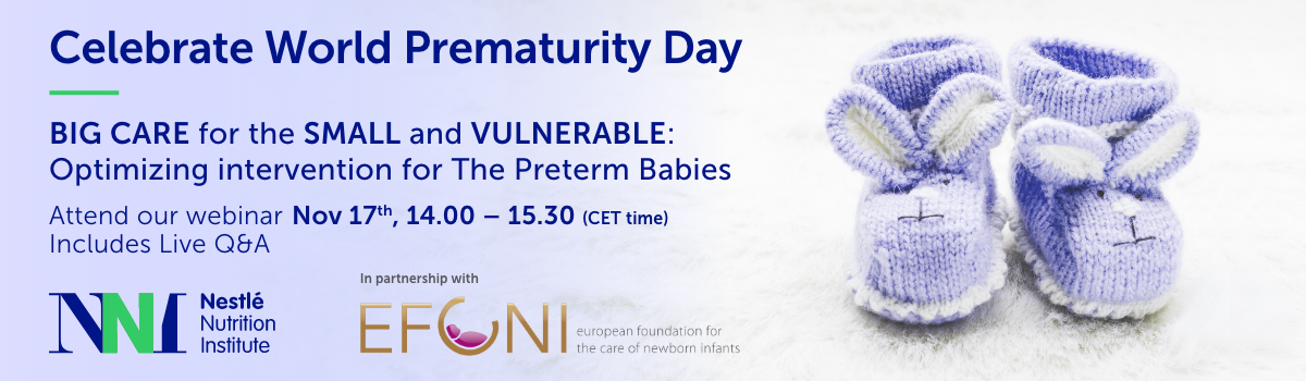 Celebrate World Prematurity Day – Landing page banner