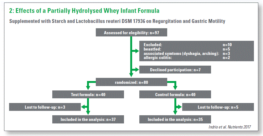 Effects of a Partially Hydrolysed Whey Infant Formula
