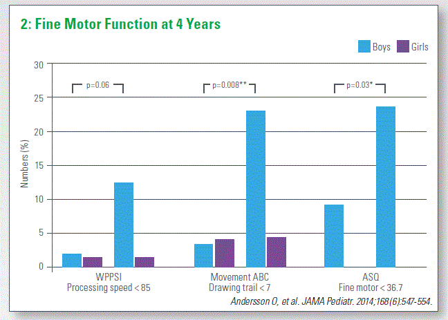 Fine Motor Function at 4 Years