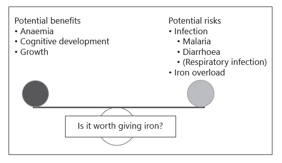 Nestle Image-Considerations when evaluating the net health impact of universal iron interventions