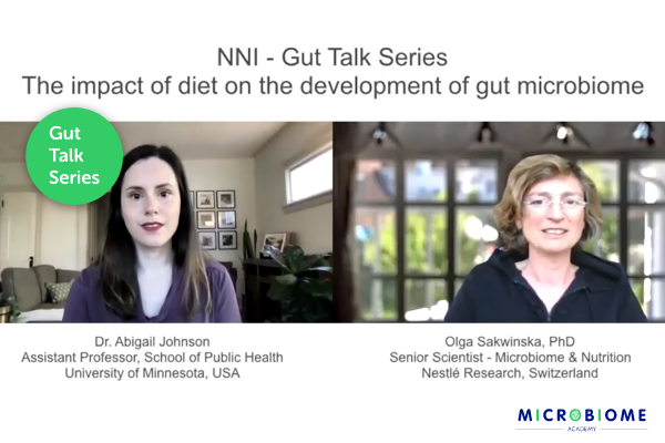 The impact of diet on the development of gut microbiome: Interview with Abigail Johnson The impact of diet on the development of gut microbiome: Interview with Abigail Johnson