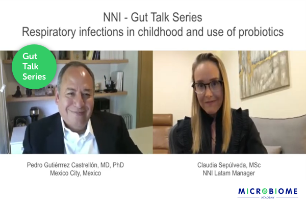 Respiratory infections in childhood and use of probiotics: Interview with P. Gutierrez