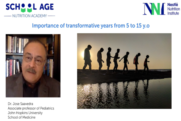 Importance of transformative years from 5 to 15 y.o