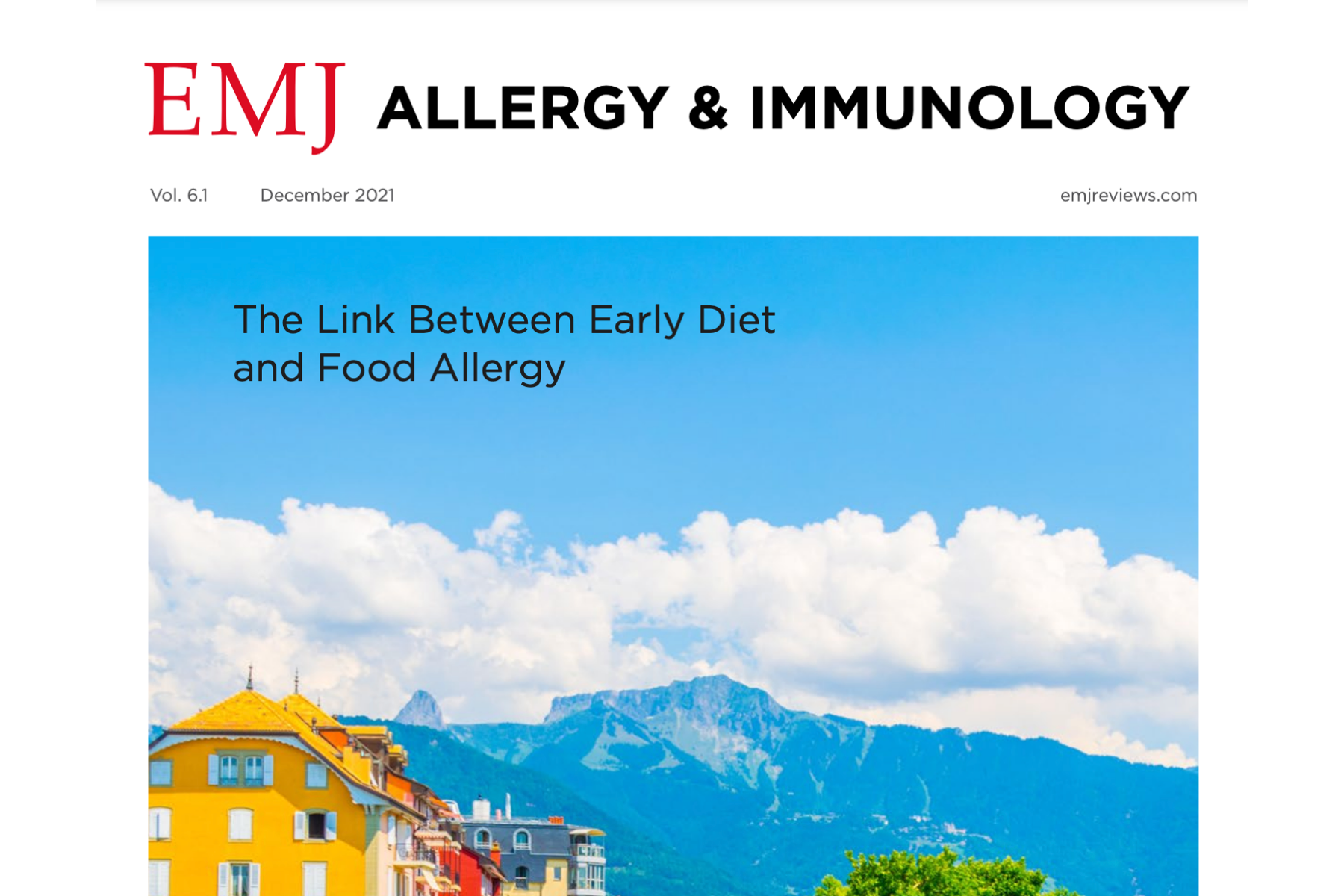 The Link Between Early Diet and Food Allergy