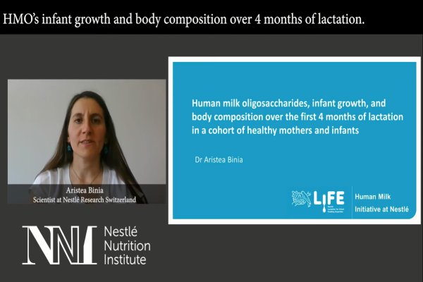 Aristea Binea: HMO levels in breast milk do not correlate or predict infant growth