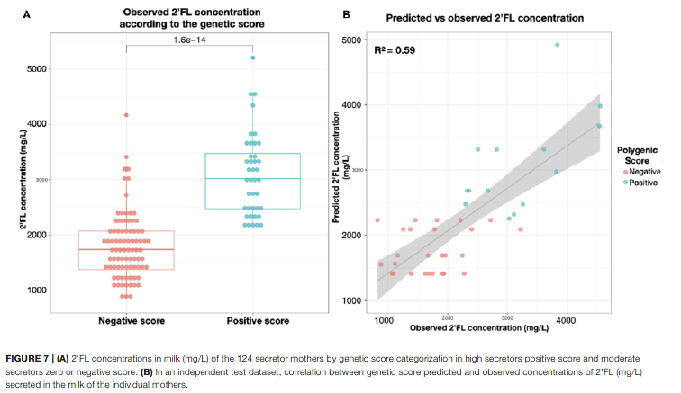 Time of Lactation and Maternal Fucosyltransferase Genetic Polymorphisms Determine the Variability in Human Milk Oligosaccharides