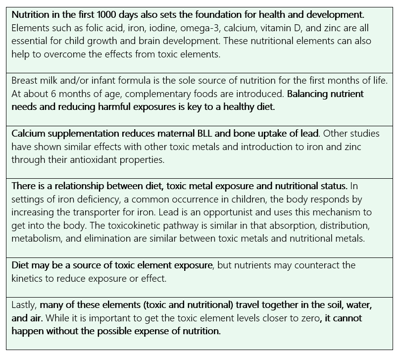 The latest buzz about heavy metals, infants and young children (II)_2