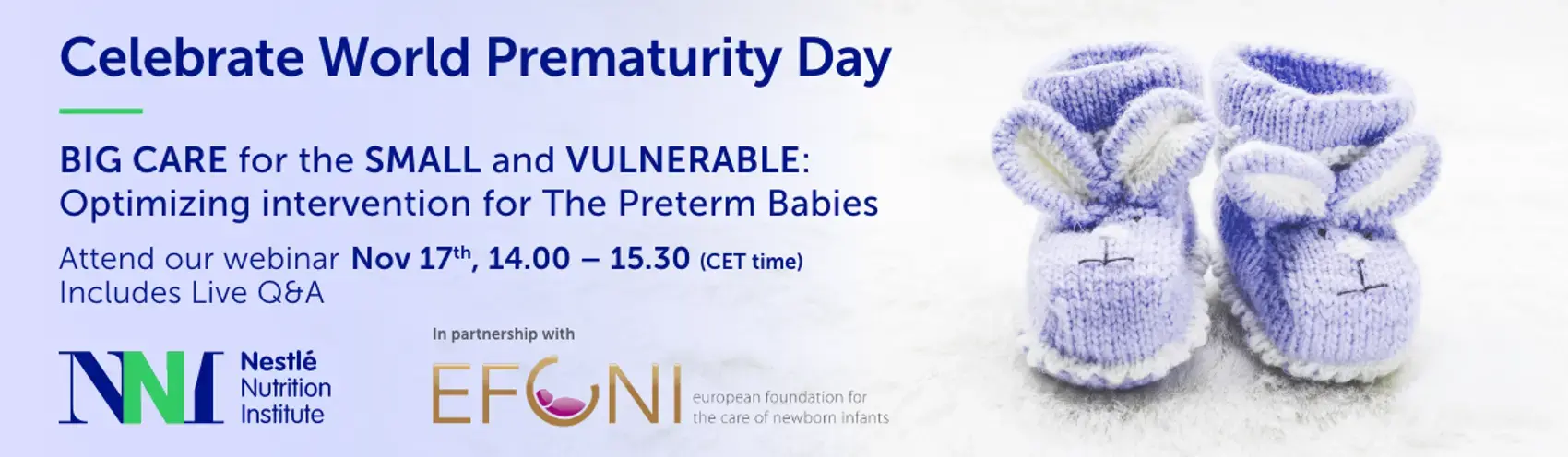 Celebrate World Prematurity Day – Landing page banner Celebrate World Prematurity Day – Landing page banner