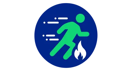 Fuel and frame logo
