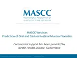 Prediction of Oral and Gastrointestinal Mucosal Toxicities