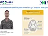 Importance of transformative years from 5 to 10 y.o on BRAIN development