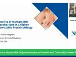 The benefits of HMO in Children with CMPA by Anna Nowak-Wegrzyn (videos)