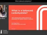 Carbohydrate quality metrics and its association with population nutrient intake and quality in AU -Dr. Flavia Fayet-Moore (videos) Carbohydrate quality metrics and its association with population nutrient intake and quality in AU -Dr. Flavia Fayet-Moore (videos)