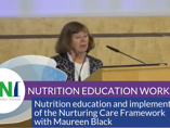 Nutrition education and implementation of the Nurturing Care Framework (videos)