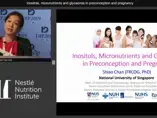 Inositols, micronutrients, and glycaemia in preconception and pregnancy