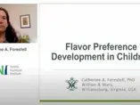 NNIW95: Taste development, perception and food preference in young children (videos)
