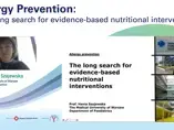 The Long Search for Evidence Based Nutritional Interventions (videos)