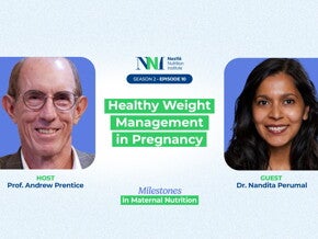 Healthy Weight Management in Pregnancy