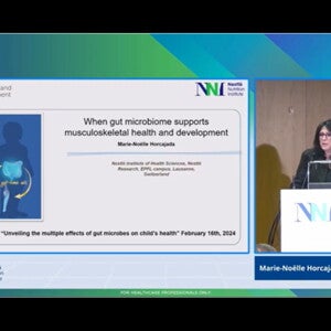 When gut microbiome supports musculoskeletal health and development