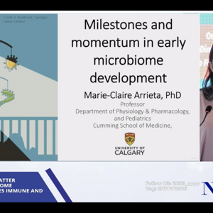 Milestones and Momentum in Early Microbiome Development