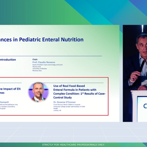 Advances in Pediatric Enteral Nutrition