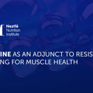Creatine as an Adjunct to Resistance Training for Muscle Health