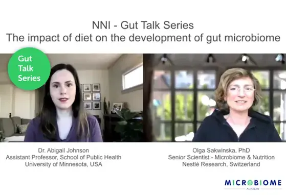 The impact of diet on the development of gut microbiome: Interview with Abigail Johnson