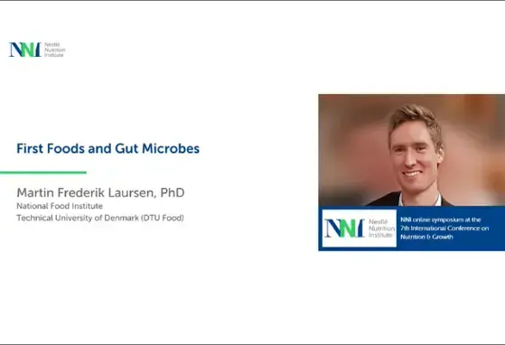 First Foods and Gut Microbes: Martin Laursen