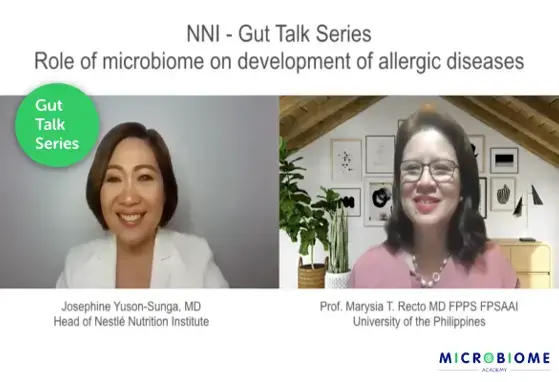 Role of microbiome on development of allergic diseases: Interview with M. Recto