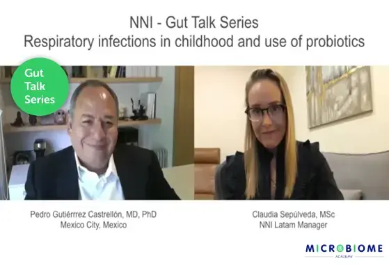 Respiratory infections in childhood and use of probiotics: Interview with P. Gutierrez