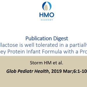 2’-Fucosyllactose is well tolerated in a partially hydrolysed Whey Protein Infant Formula with a Probiotic
