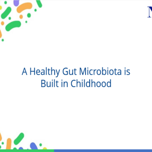 A Healthy gut microbiota is build in childhood