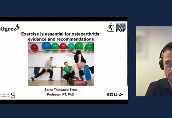 Exercise is essential for osteoarthritis: evidence and recommendations Exercise is essential for osteoarthritis: evidence and recommendations