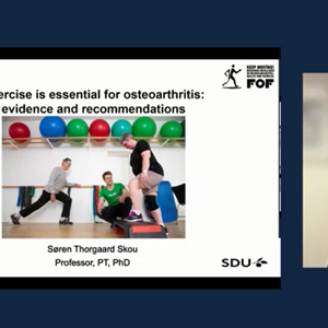 Exercise is essential for osteoarthritis: evidence and recommendations