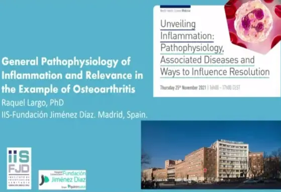 General Pathophysiology of Inflammation and Relevance in the Example of Osteoarthritis General Pathophysiology of Inflammation and Relevance in the Example of Osteoarthritis