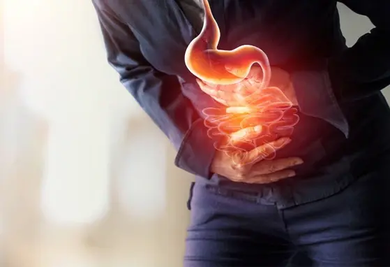 burning digestive system