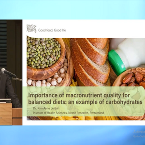 Importance of macronutrient quality for balanced diets:  An example of carbohydrates