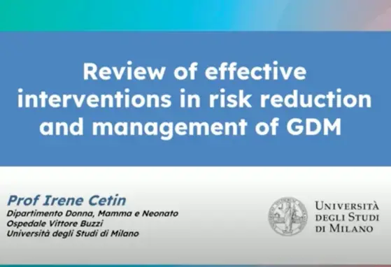 Review of effective interventions in risk reduction and management of GDM