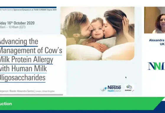 Advancing the Management of CMPA with HMOs – An Introduction by Alexandra Santos (videos) Advancing the Management of CMPA with HMOs – An Introduction by Alexandra Santos (videos)