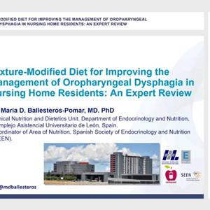 Texture-Modified Diet for Improving the Management of Oropharyngeal Dysphagia in Nursing Home Residents: An Expert Review (videos)