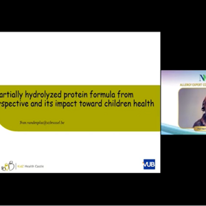 Benefit of partially hydrolyzed protein formula from nutrition perspective and its impact towards children health (videos)