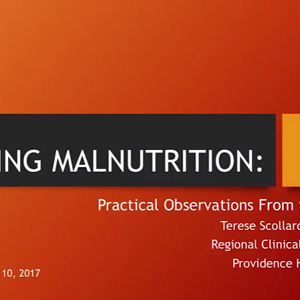 Tracking Malnutrition: Practical Observations from the Front Lines Part 2 (videos)