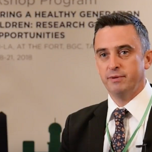 Interview with Ciaran Forde: Child Eating Behavior and Energy Intake  (videos)