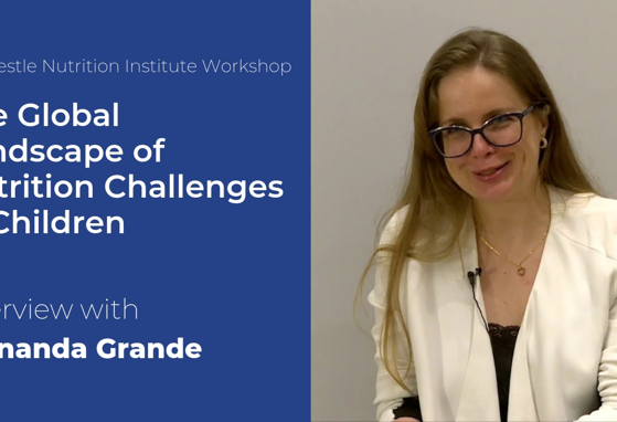 Interview with Fernanda Grande: Using food composition data for estimating micronutrient intake? (videos)